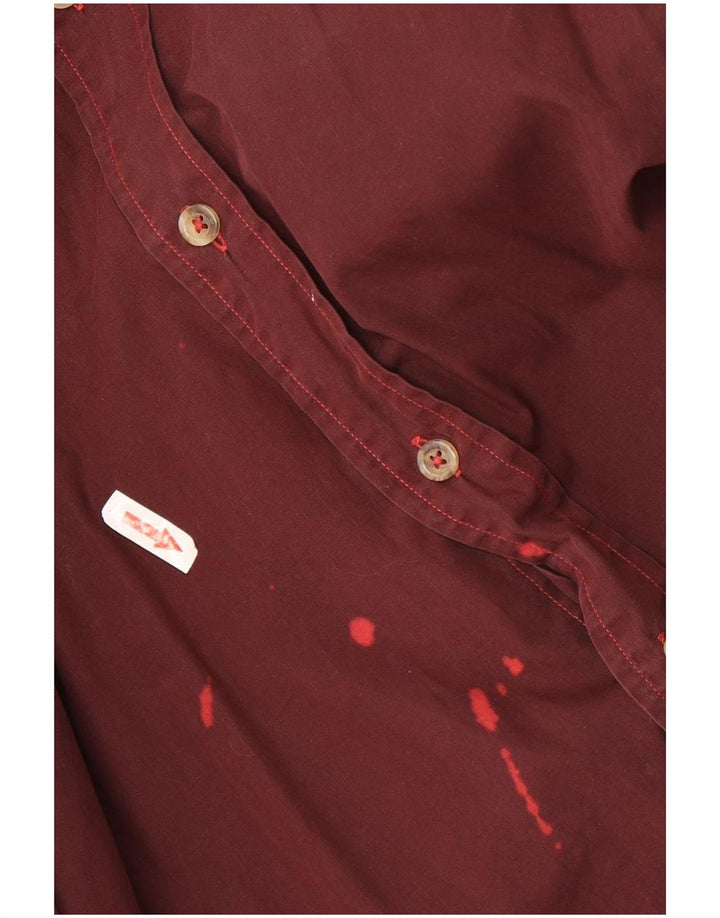 Marlboro Classics Herreskjorte Large Maroon