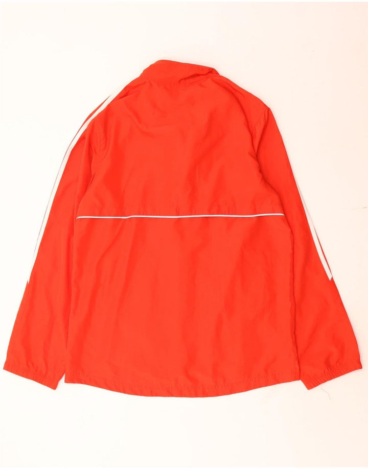 Adidas Womens Clima Proof Tracksuit Top Jacket UK 20 2XL Rød Polyester