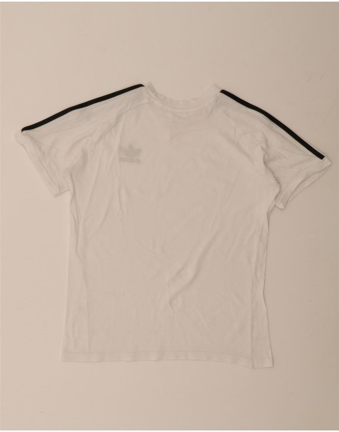 Adidas Dame T-Shirt Top UK 12/14 Medium White