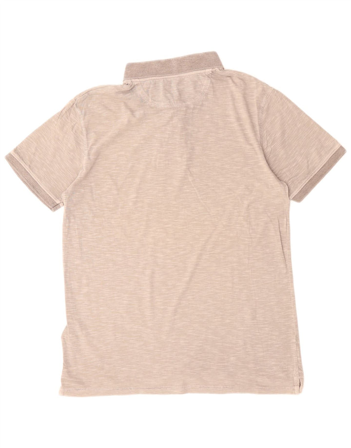 TIMBERLAND Herre Slim Fit Polo Shirt Medium Grey Flecked Bomuld