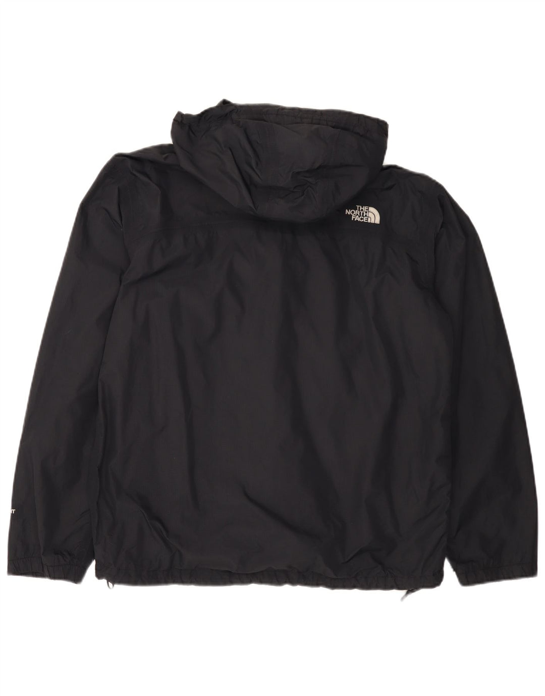 The North Face Herre Hyvent Regnjakke med hætte UK 38 Medium Sort Nylon