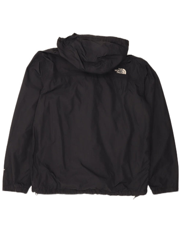 The North Face Herre Hyvent Regnjakke med hætte UK 38 Medium Sort Nylon