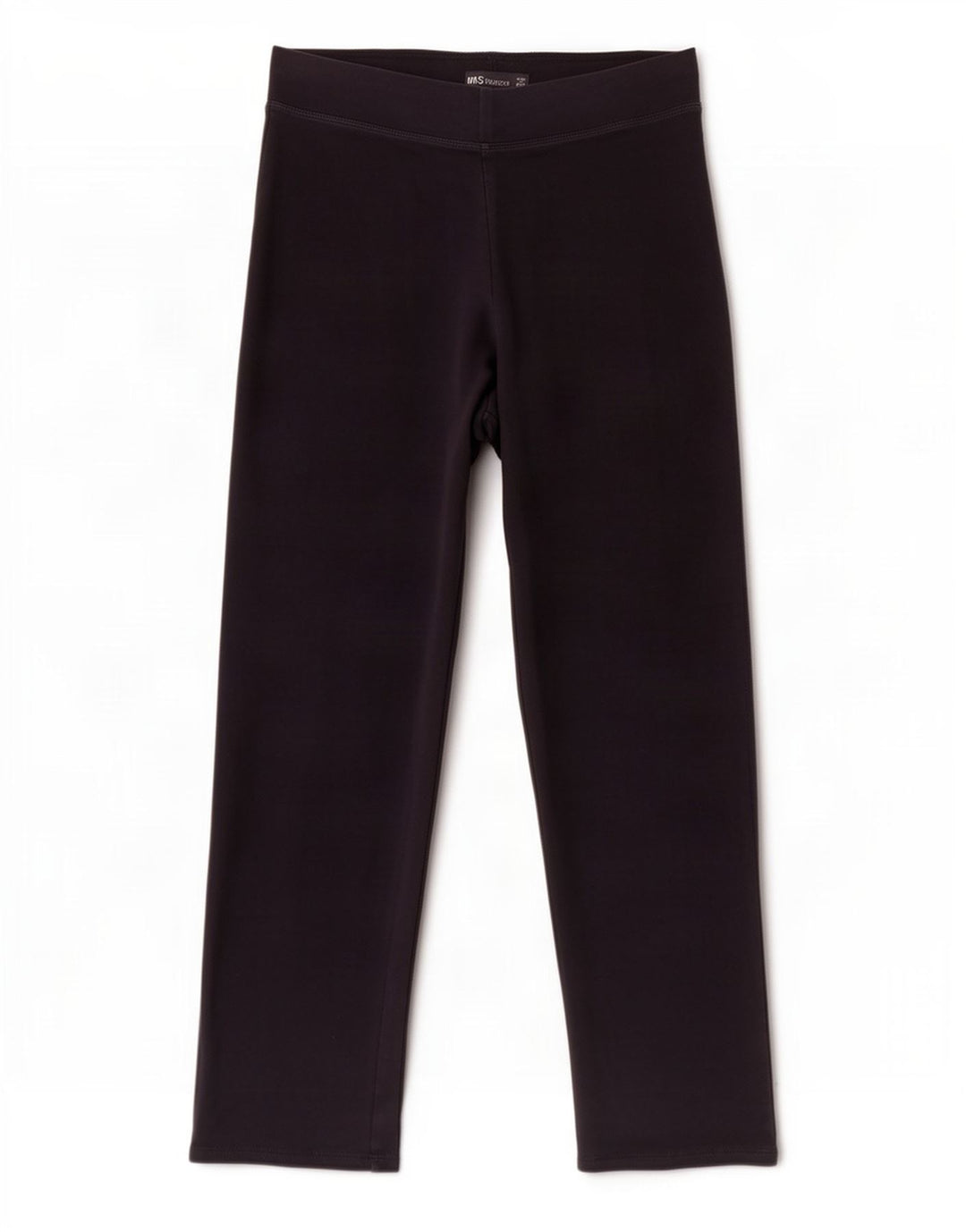 Marks & Spencer Dame Leggings UK 12 Medium Navy Blue Bomuld