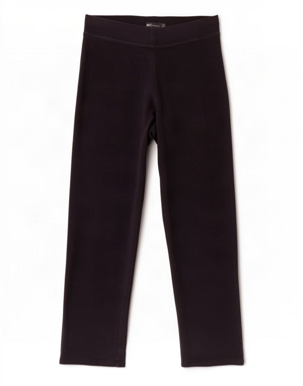 Marks & Spencer Dame Leggings UK 12 Medium Navy Blue Bomuld