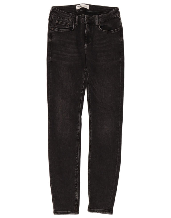 Zara Dame Skinny Jeans EU 38 Small W28 L29 Sort
