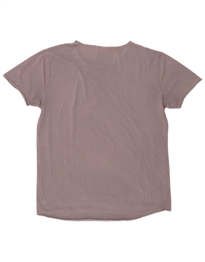 Marlboro Classics Herre Grafisk T-Shirt Top Stor Grå