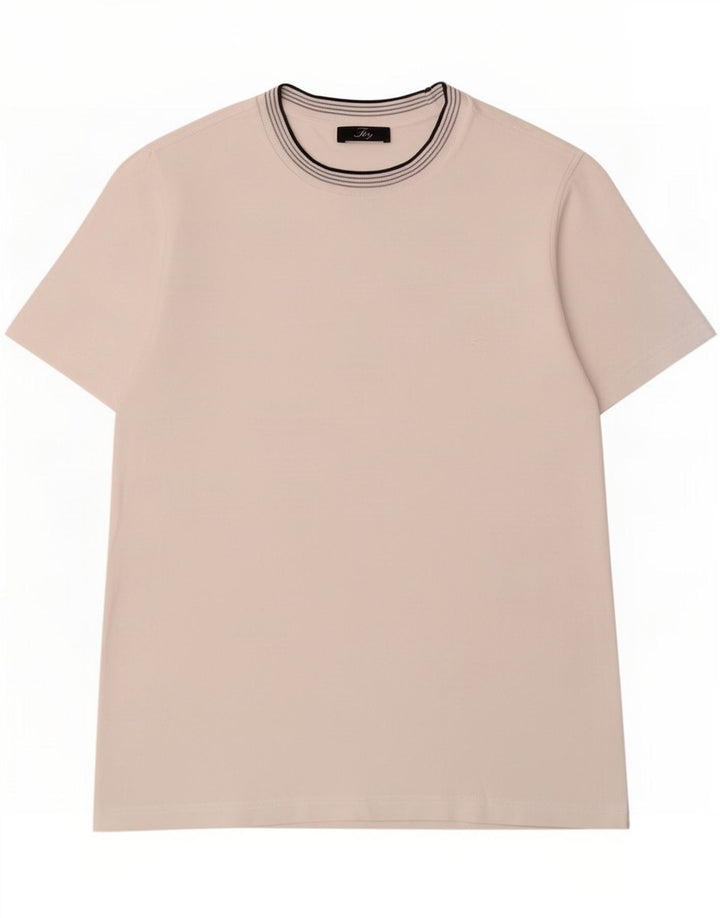 Fay Herre T-Shirt Top Stor Hvid Bomuld