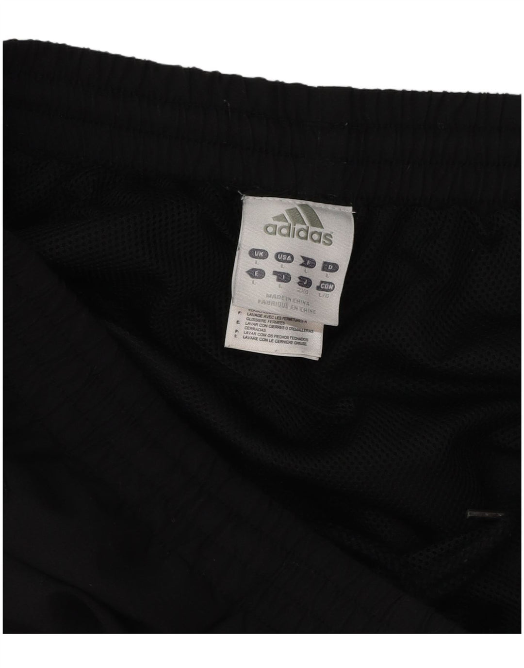 Adidas Træningsdragt til mænd Joggers Large Sort Polyester
