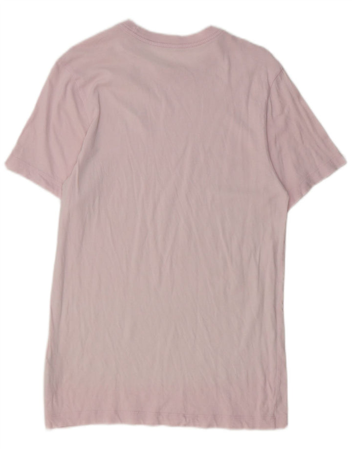 Nike herre T-shirt top XS Pink bomuld