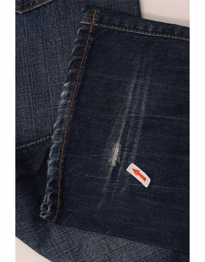 Levi's Herre 501 lige jeans W34 L32 blå bomuld