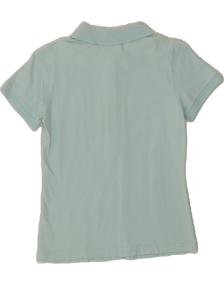 AUSTRALIAN L'ALPINA Womens Polo Shirt IT 42 Medium Blue Cotton Vintage AUSTRALIAN L'ALPINA and Second-Hand AUSTRALIAN L'ALPINA from Messina Hembry 
