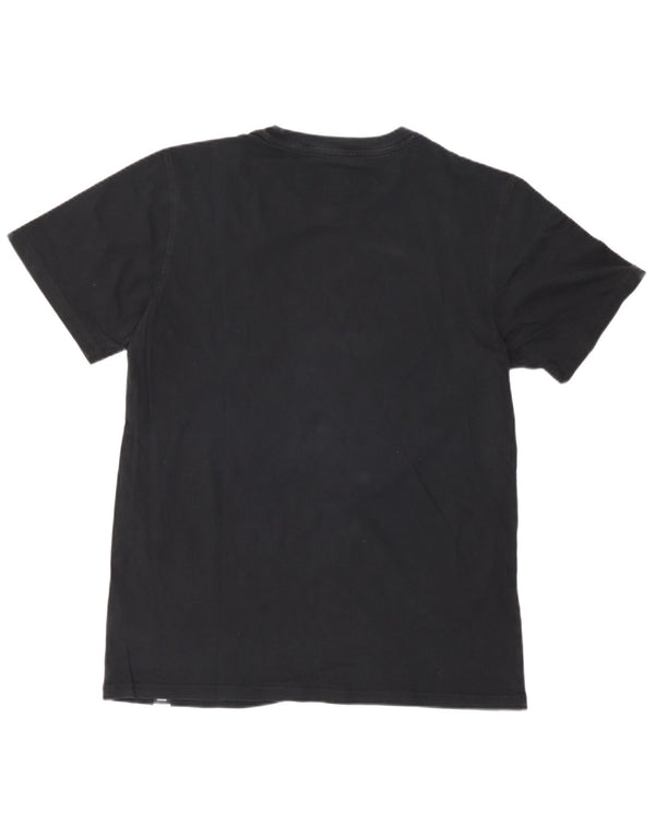 Adidas Herre grafisk T-shirt Top Medium Sort Bomuld