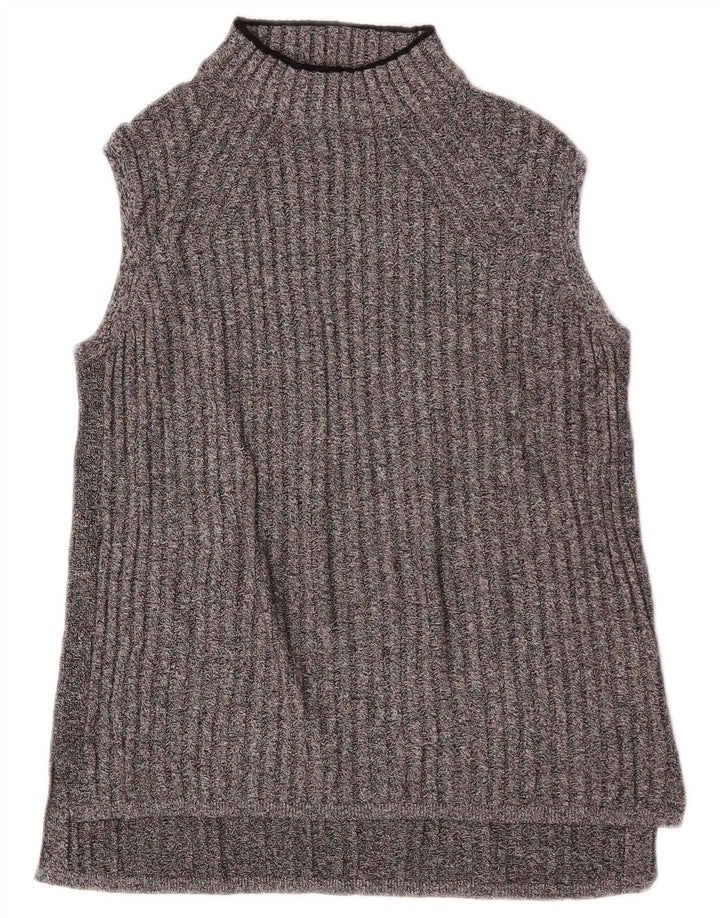 Marks & Spencer Damevest Top UK 12 Medium Grey Viscose