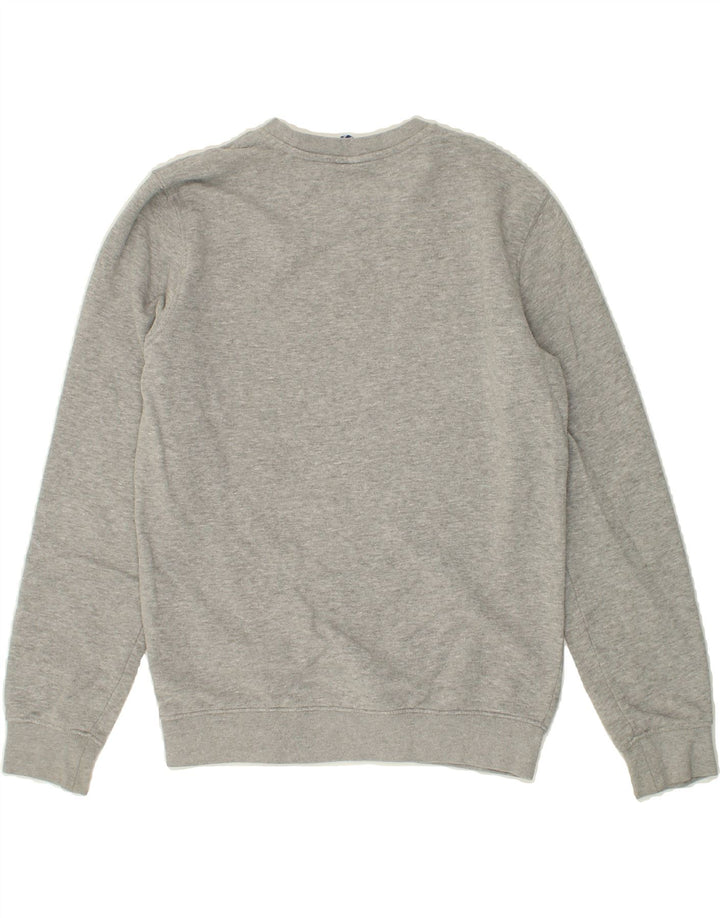 CHAMPION Mens Graphic Sweatshirt Jumper Small Grey Cotton Vintage Champion and Second-Hand Champion from Messina Hembry 