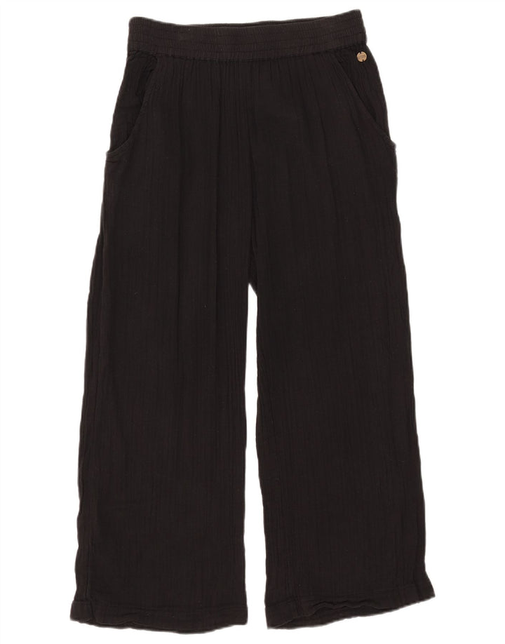 Rip Curl Kvinders Brede Ben Cropped Bukser Medium W30 L24 Sort Bomuld