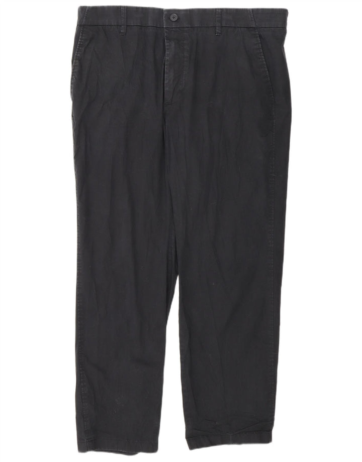 Marks & Spencer Herre Autograph Regular Fit Chinobukser W38 L29 Marineblå