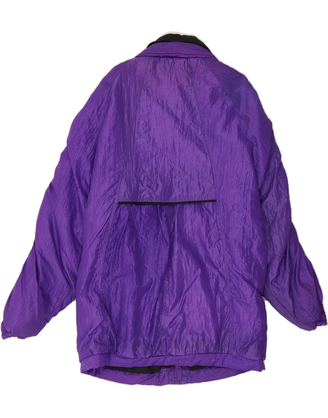 VINTAGE Womens Rain Jacket UK 18 XL Purple Polyamide Vintage Vintage and Second-Hand Vintage from Messina Hembry 