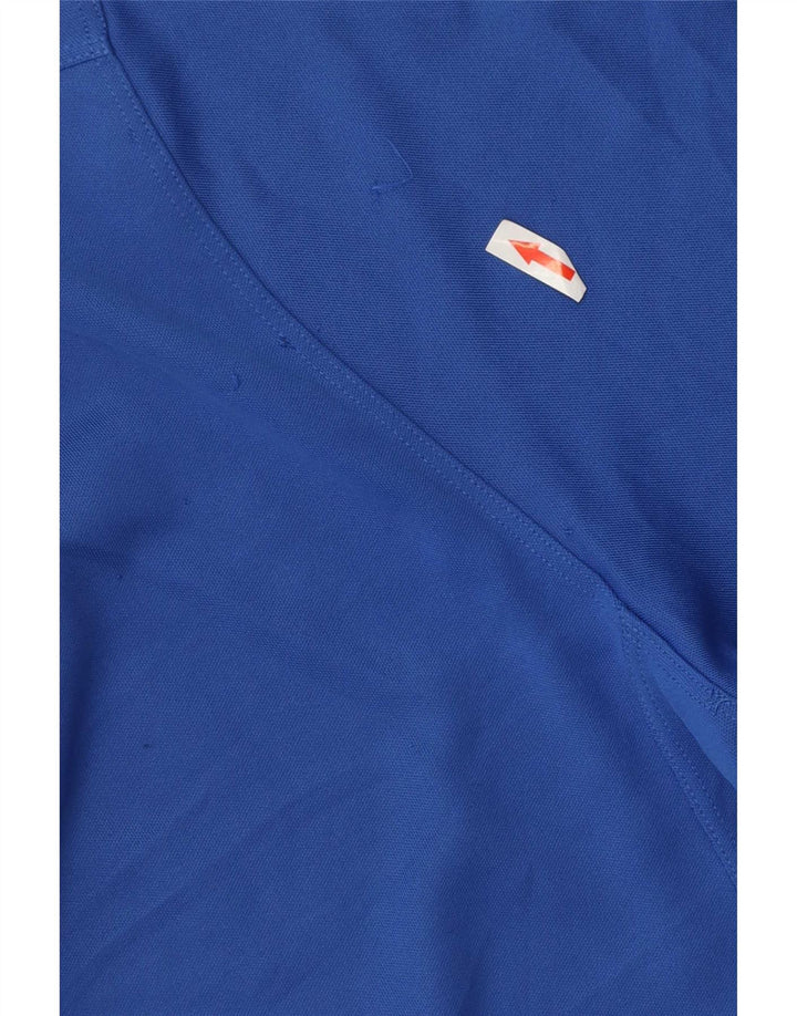 Nike herre Dri Fit poloskjorte stor blå polyester