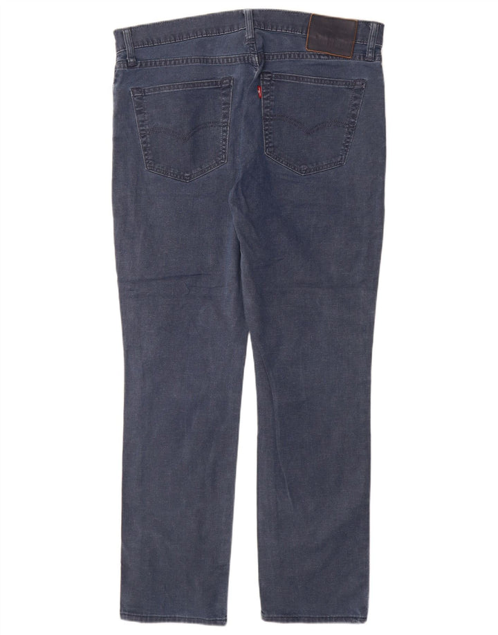 Levi's Slim Jeans til mænd W36 L30 blå bomuld