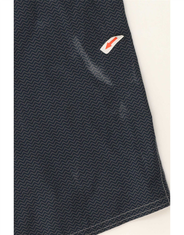 Patagonia Herre Chino Shorts W30 Medium Navy Blue Chevron Polyester