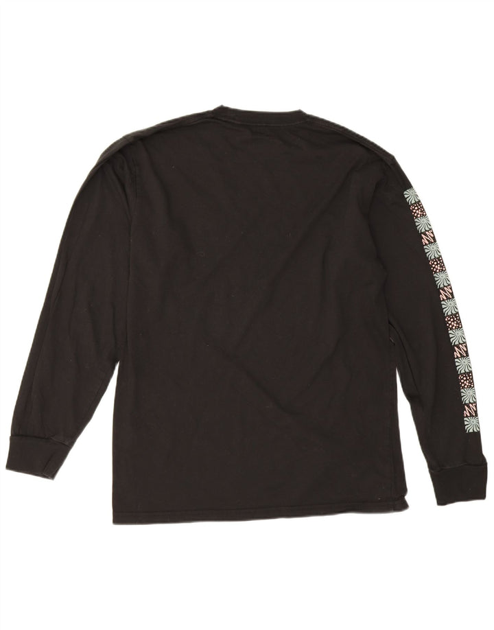 Vans Herre Classic Fit Grafisk Top Langærmet Medium Sort Bomuld