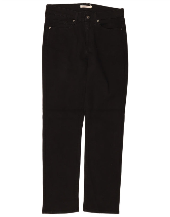 LEVI'S Klassiske lige jeans til kvinder W29 L32 sort bomuld