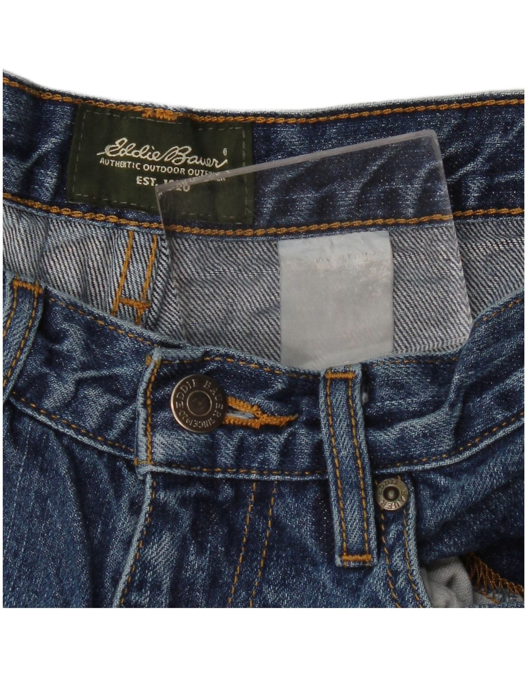 Eddie Bauer Lige jeans til kvinder W30 L31 Blå
