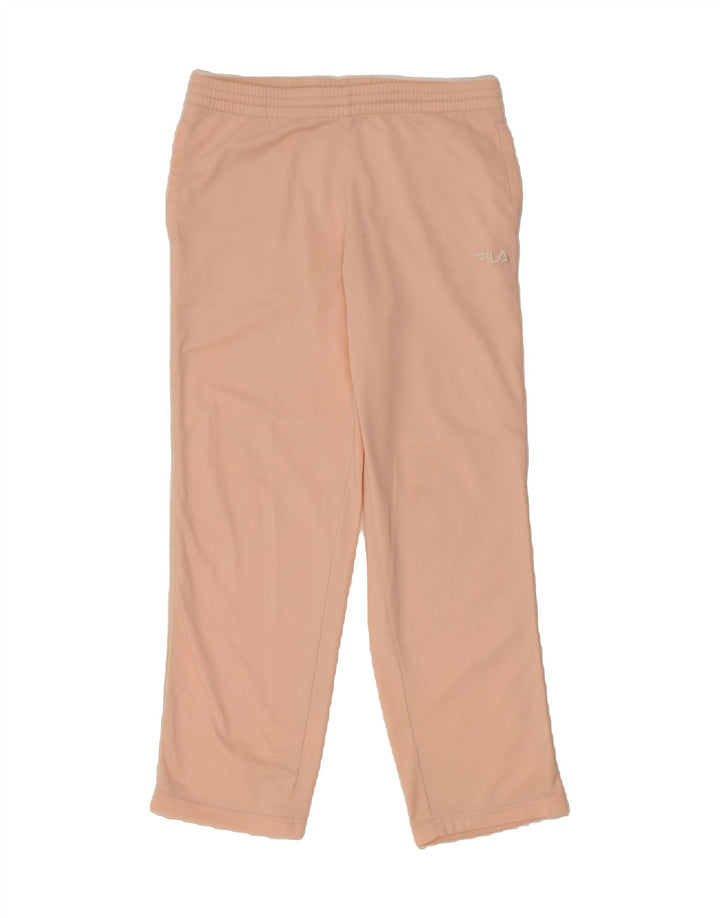 FILA Womens Tracksuit Trousers UK 10 Small Pink Polyester Vintage Fila and Second-Hand Fila from Messina Hembry 