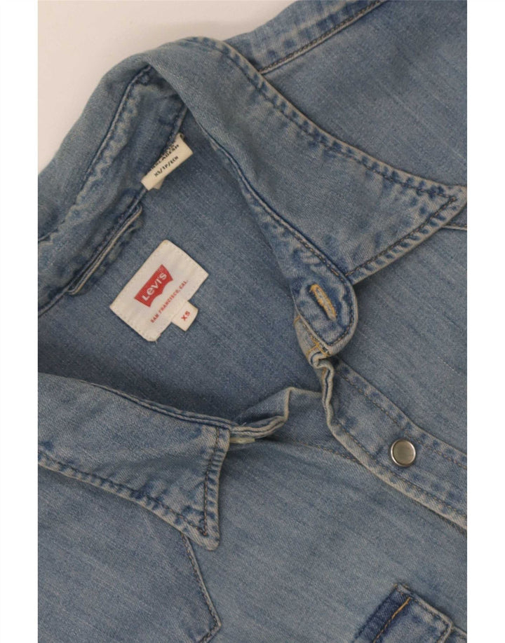 Levi's Denimskjorte til mænd XS Blå
