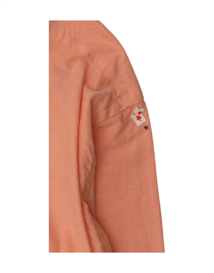 CHAPS Mens Shirt Size 17 17 1/2 XL Pink Cotton Vintage Chaps and Second-Hand Chaps from Messina Hembry 