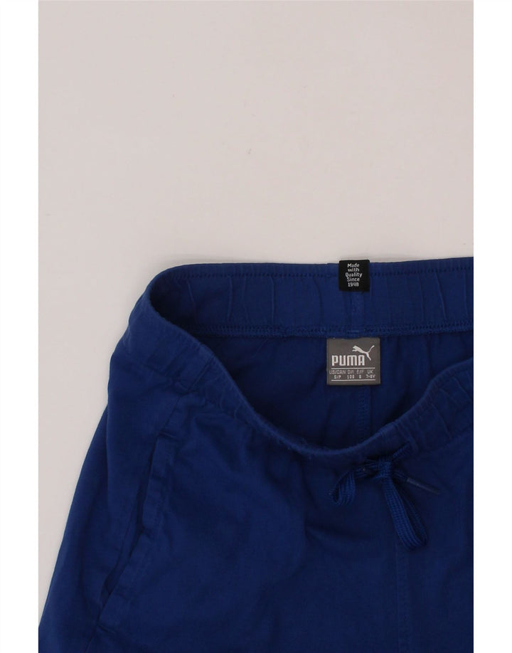 PUMA Sportsshorts til drenge 7-8 år Blå