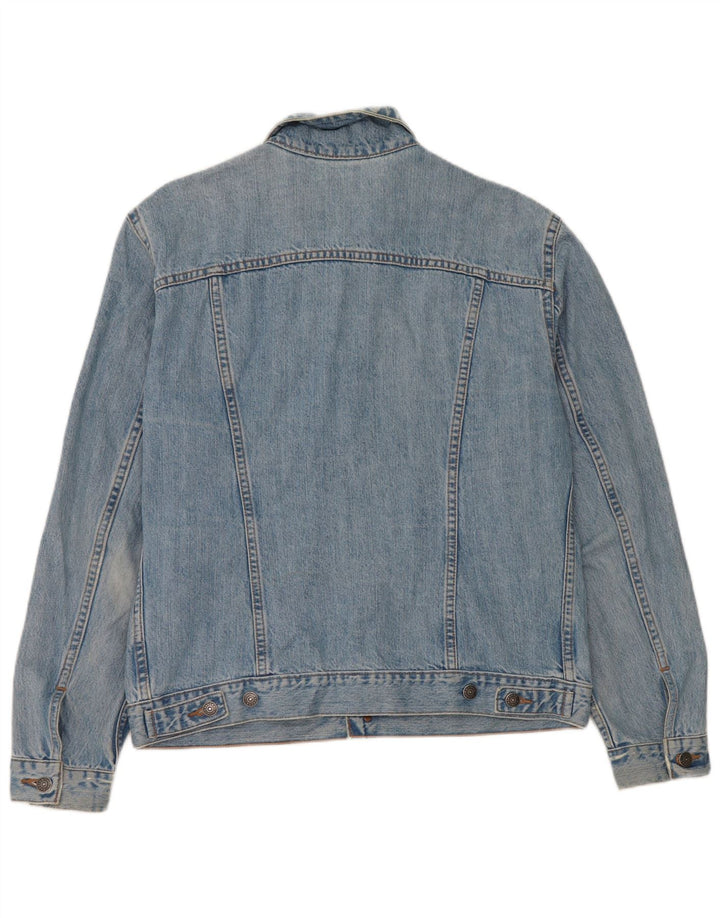 Carrera Herre denimjakke UK 40 Stor Blå Bomuld