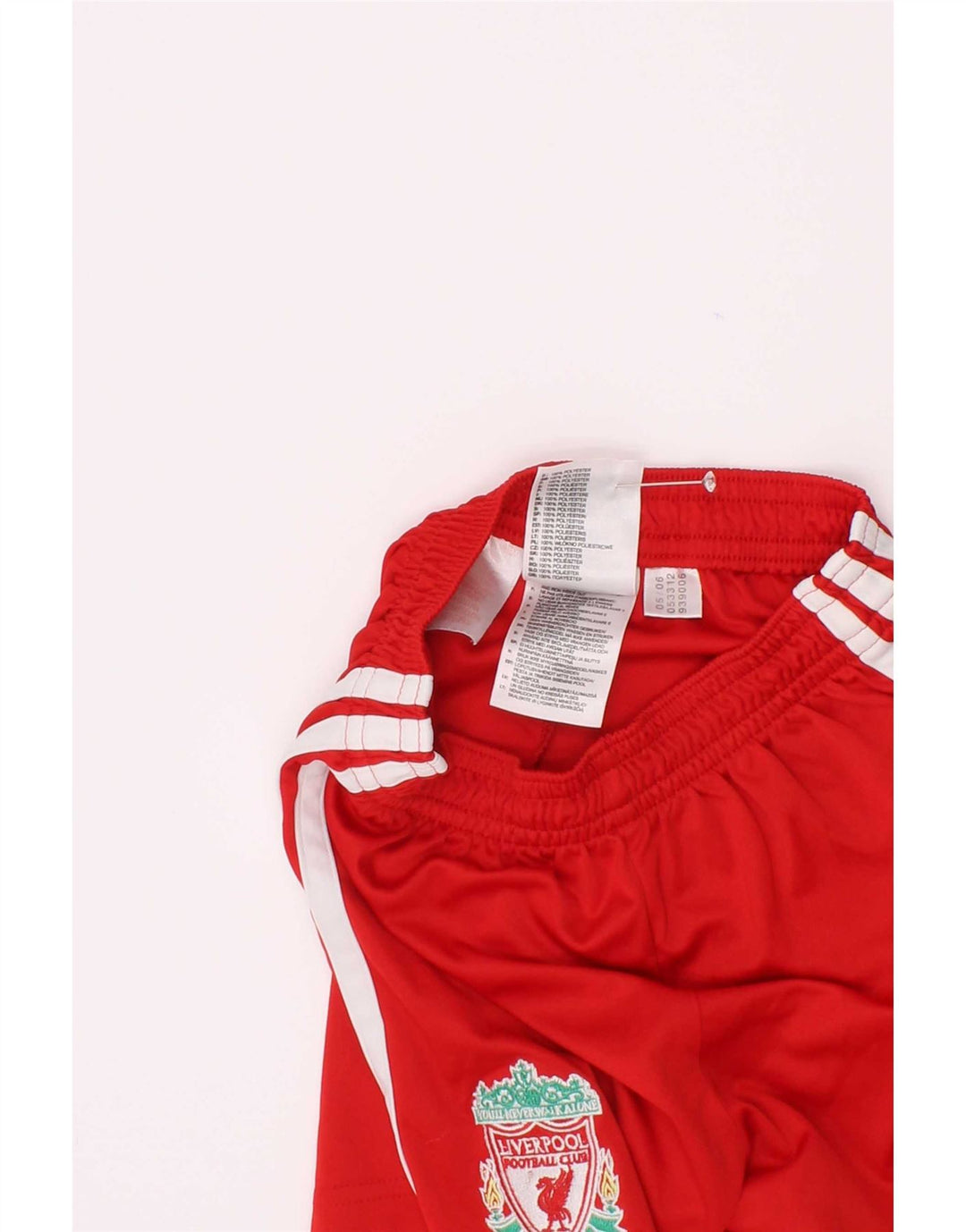 Adidas drenge Liverpool grafiske sportsshorts 3-4 år rød polyester