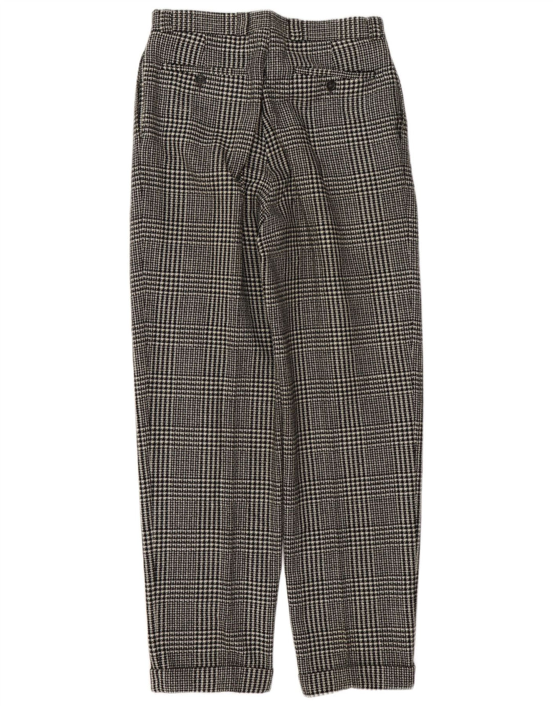 Vintage herre jakkesæt med bukser W30 L32 grå plaid