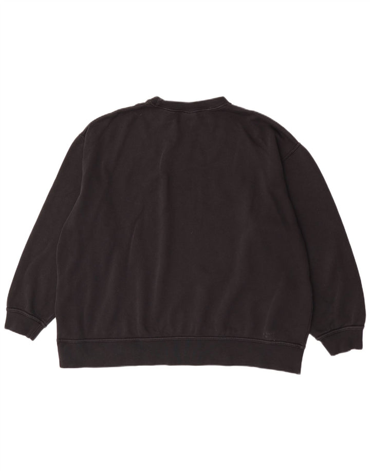 Nike Oversized Sweatshirt Jumper UK 18 XL sort bomuld