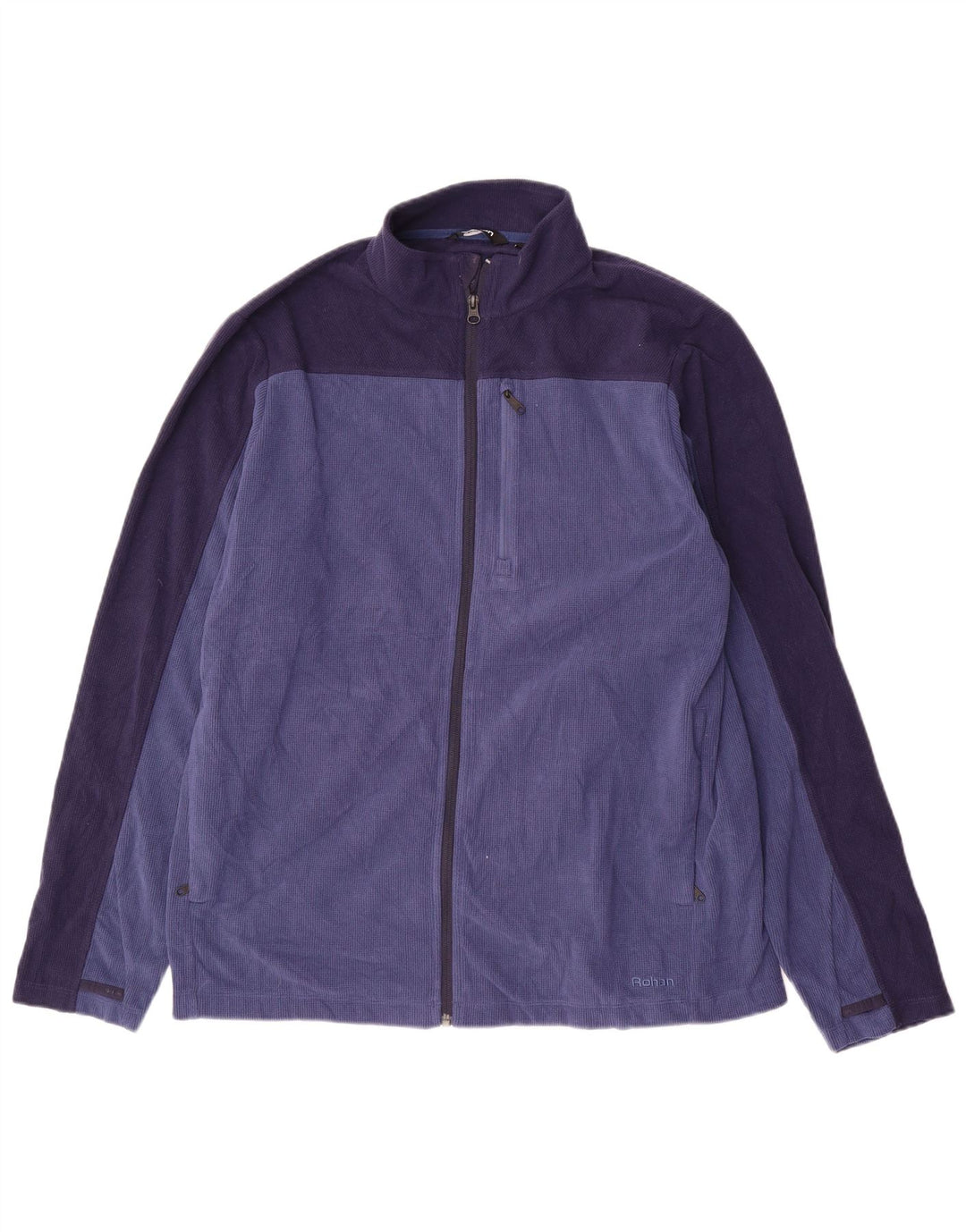 Rohan Herre træningsdragt Topjakke Stor marineblå Colourblock Polyester