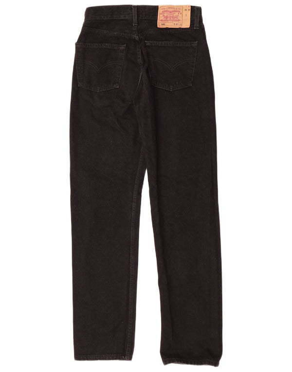 Levi's Herre 501 lige jeans W30 L32 sort bomuld