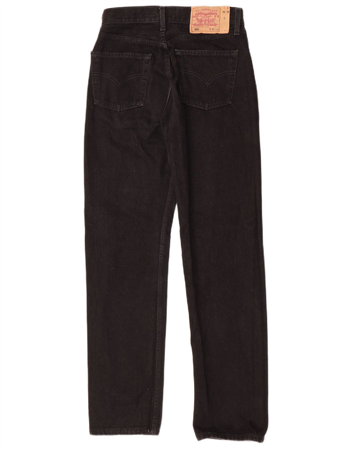 Levi's Herre 501 lige jeans W30 L32 sort bomuld