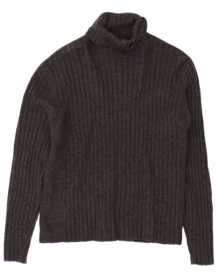 Banana Republic Herre rullehals sweater stor grå uld