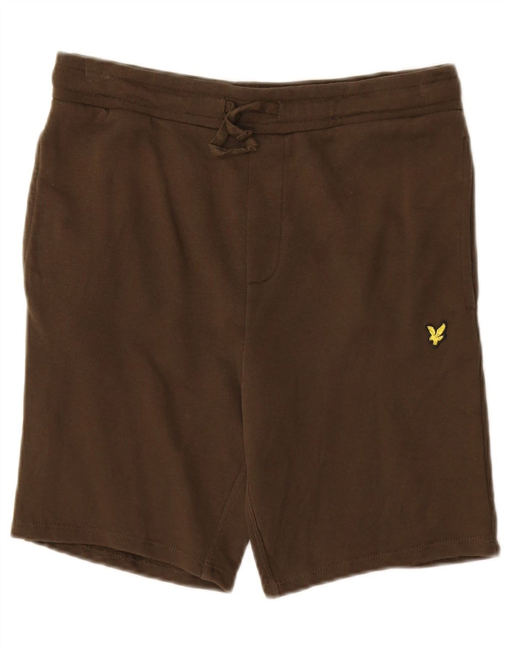 Lyle & Scott drenge sportsshorts 12-13 år brun bomuld