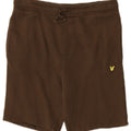 Lyle & Scott drenge sportsshorts 12-13 år brun bomuld