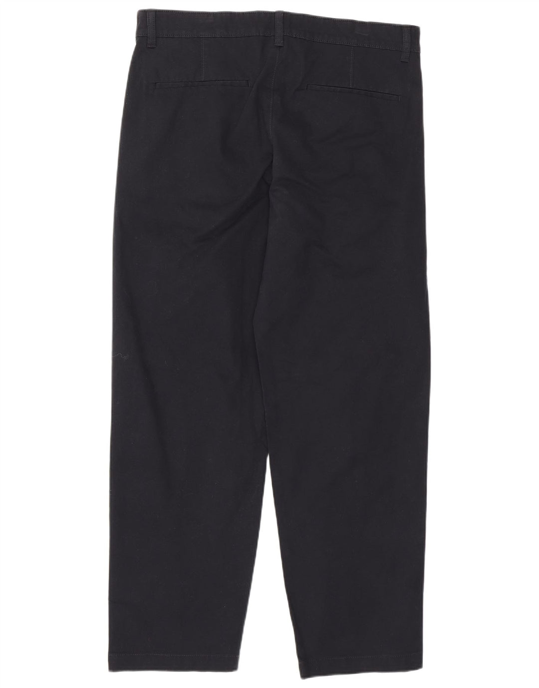 Marks & Spencer Herre Pegged Chino Bukser Medium W34 L29 Navy Blue
