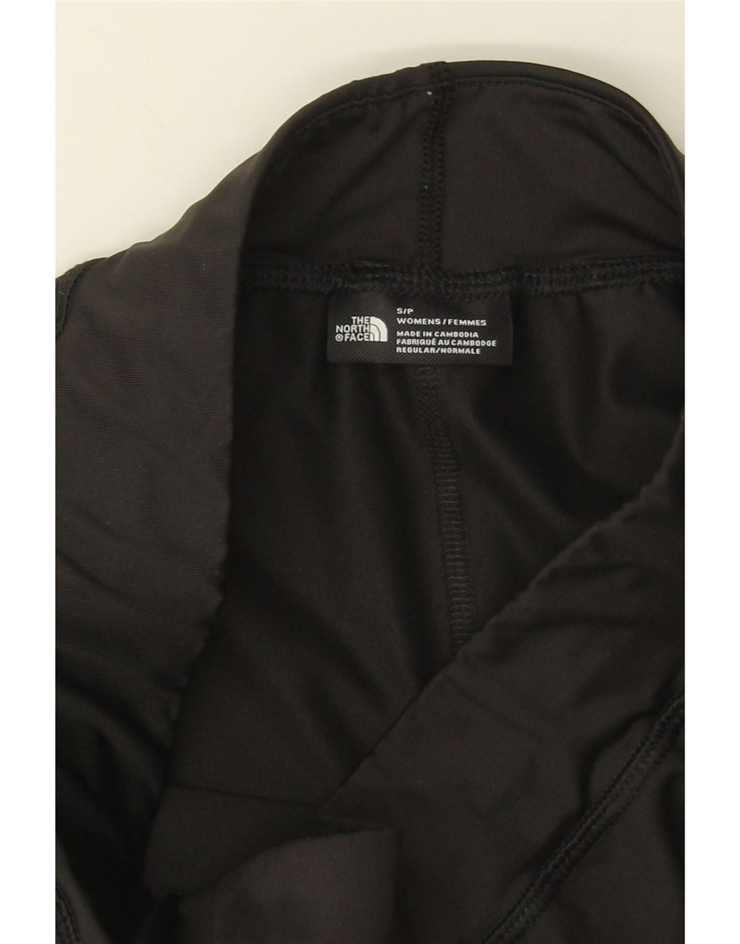 The North Face Graphic Sports Shorts til kvinder UK 8 Small Black Polyester