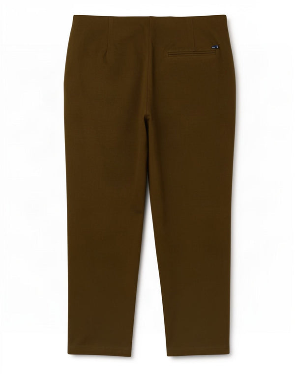 Marks & Spencer Lige fritidsbukser til kvinder UK 18 XL W36 L28 Khaki