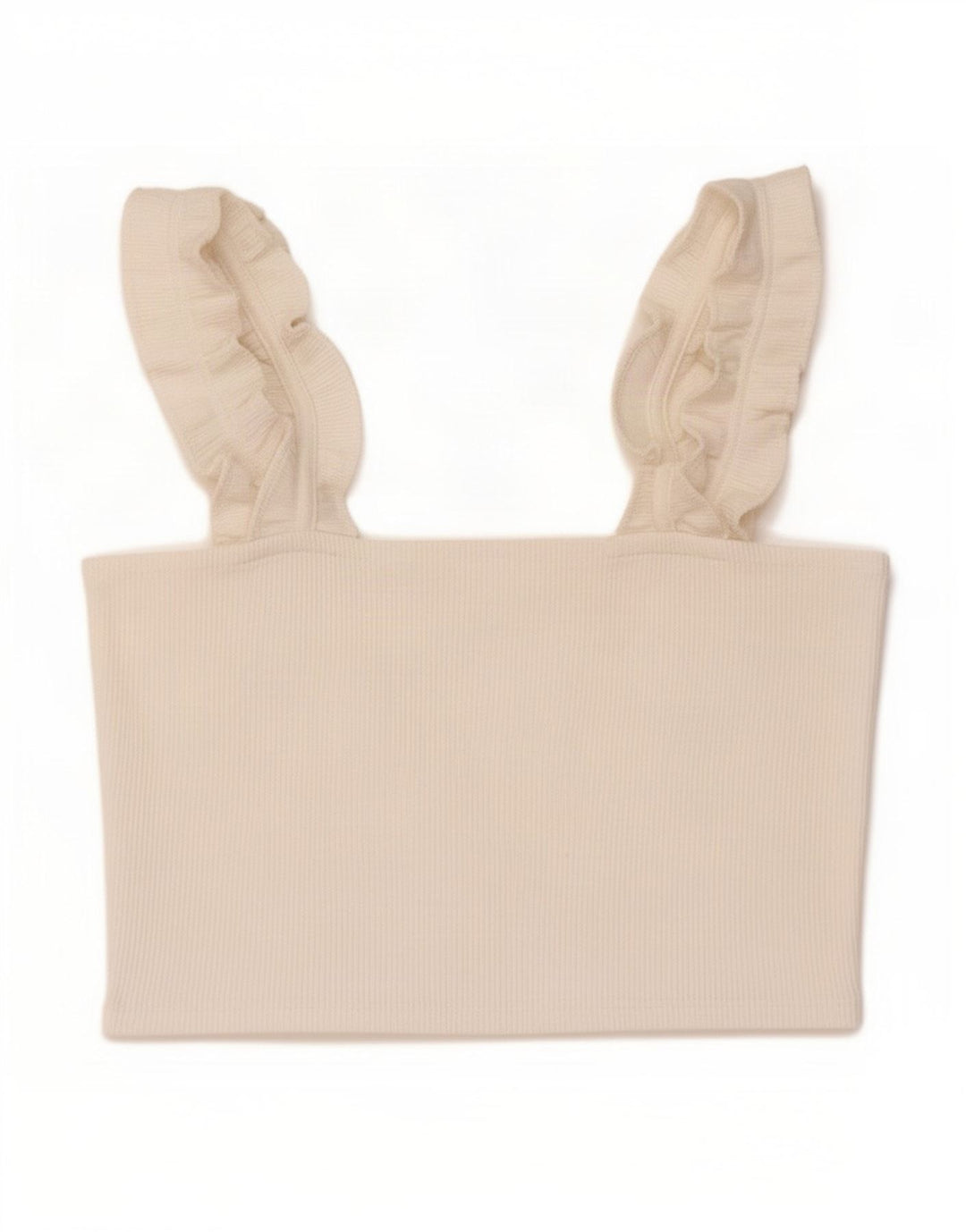 Zara Womens Crop Top UK 14 Large White