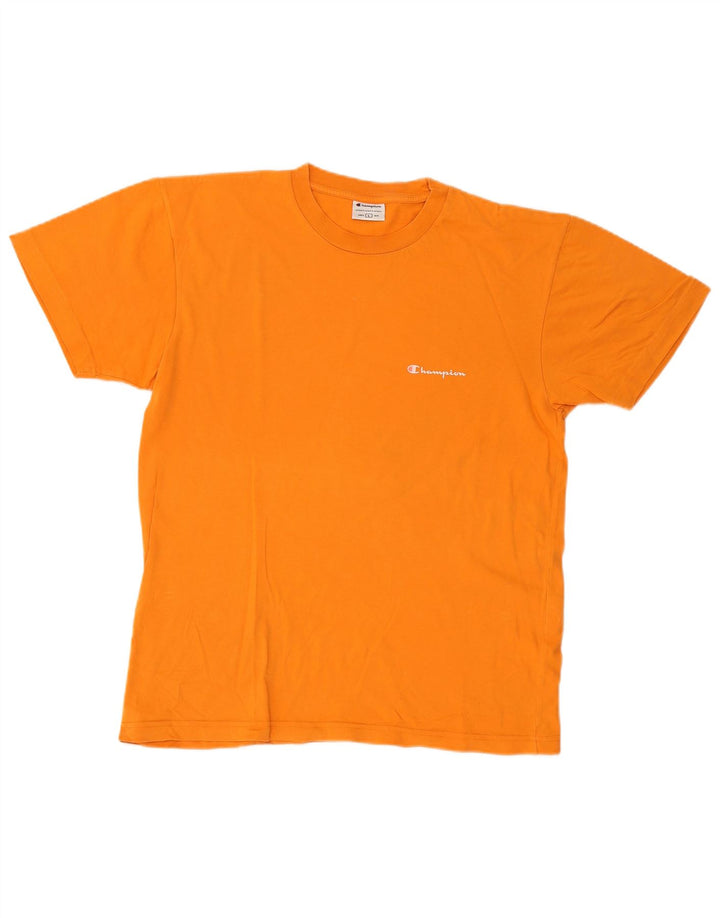 Champion Herre T-Shirt Top Stor Orange Bomuld