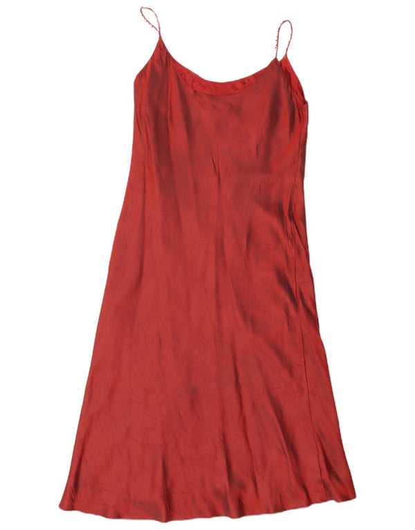 Demetrios Kvinders aftenskedekjole UK 16 Large Burgundy Floral
