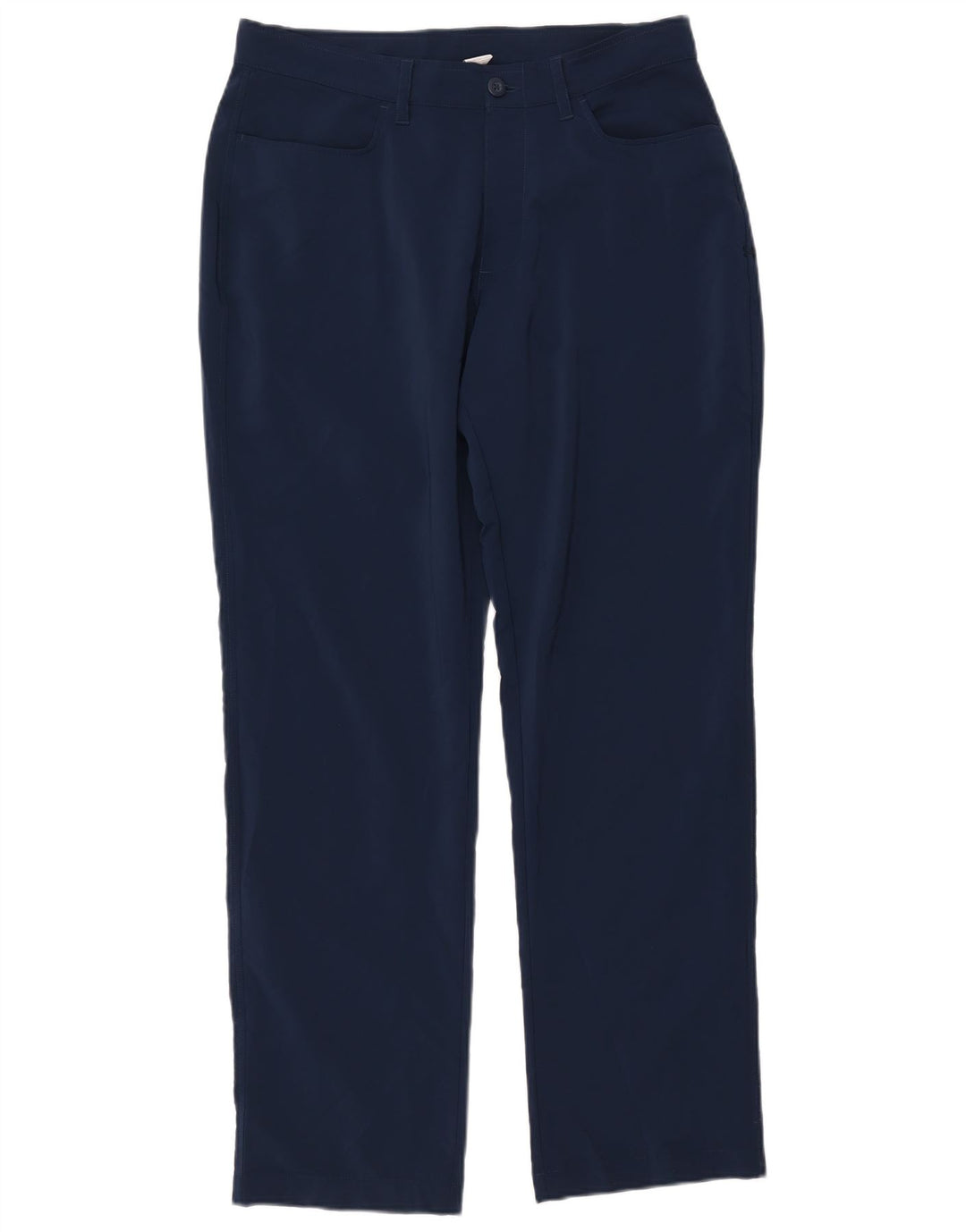 UNDER ARMOUR Straight Casual bukser til mænd W34 L32 Marineblå polyester