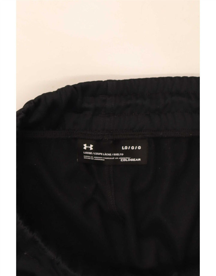 Under Armour Herre Cold Gear Træningsdragt Bukser Joggers Large Sort
