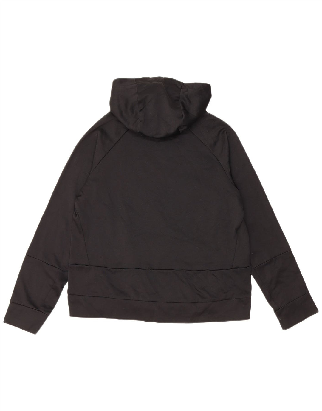 NIKE Dri Fit grafisk hættetrøje til drenge 13-14 år XL sort polyester